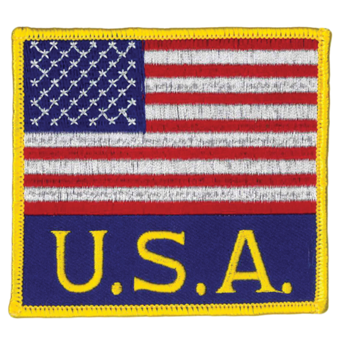Stars And Stripes Patch (600x600), Png Download