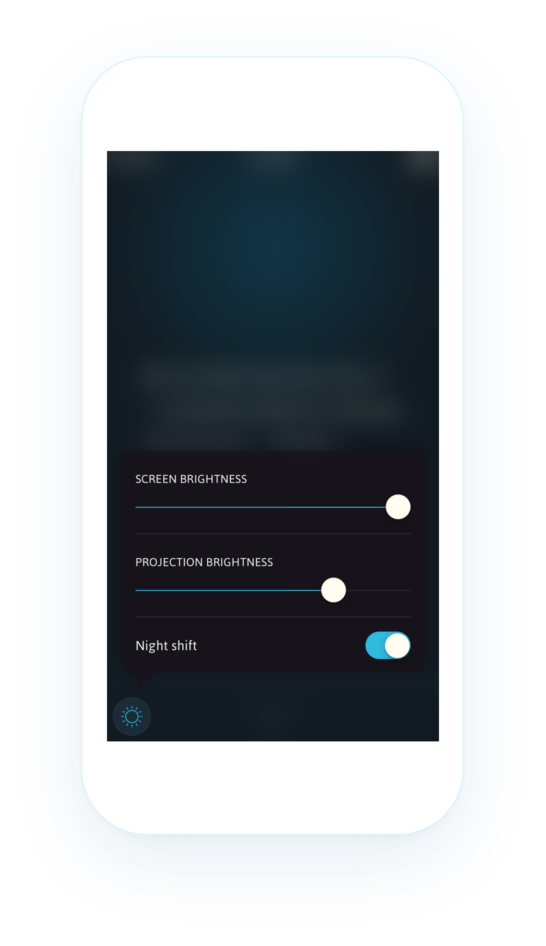If You Would Like To Turn Nightshift Mode On/off, Just - Smartphone (796x1378), Png Download