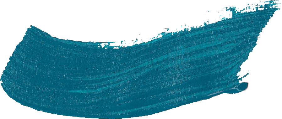 28 Turquoise Paint Brush Stroke - Ocean (898x380), Png Download
