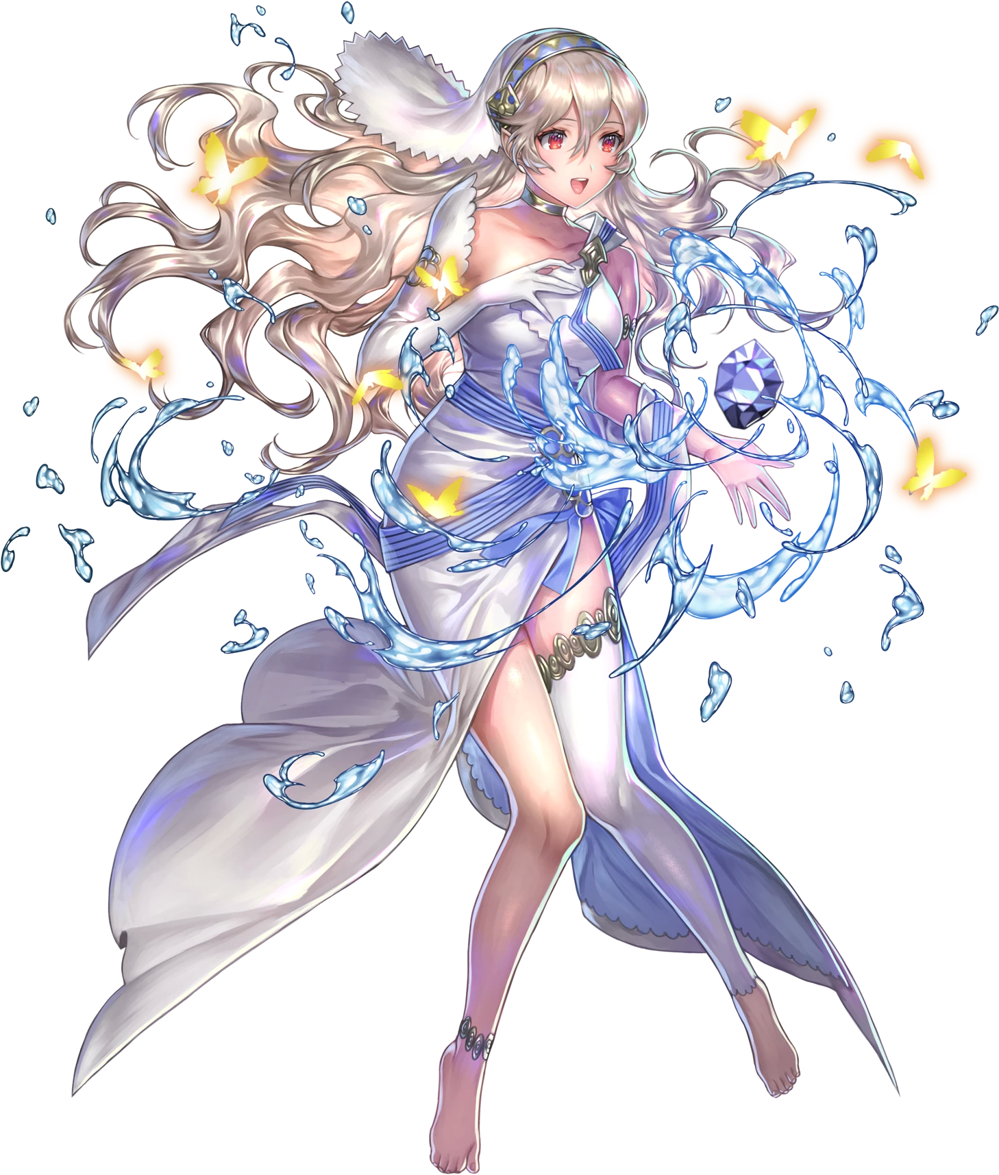 Resized To 50% Of Original - Fire Emblem Heroes Corrin Dream Princess (1684x1920), Png Download