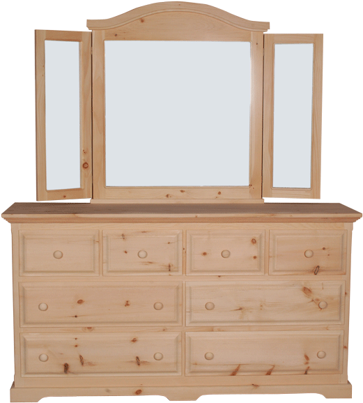 F4 8 Drawer Dresser - Drawer (552x600), Png Download