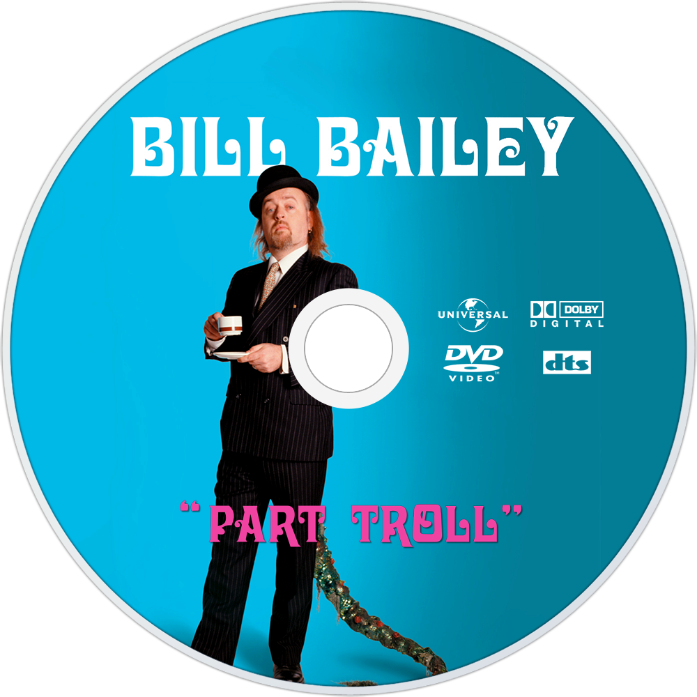 Part Troll Dvd Disc Image - Bill Bailey Part Troll (1000x1000), Png Download