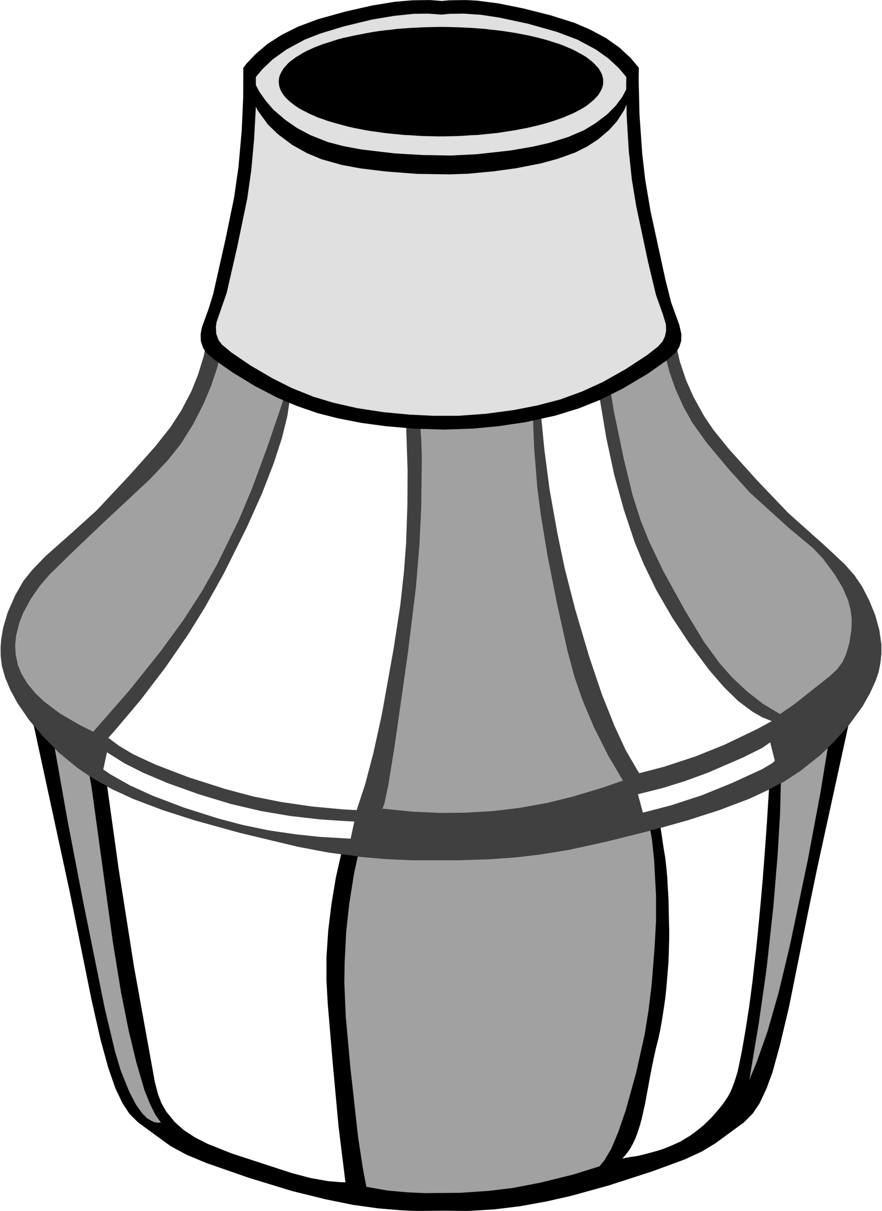 This Free Icons Png Design Of Trumpet Mute (1748x2400), Png Download