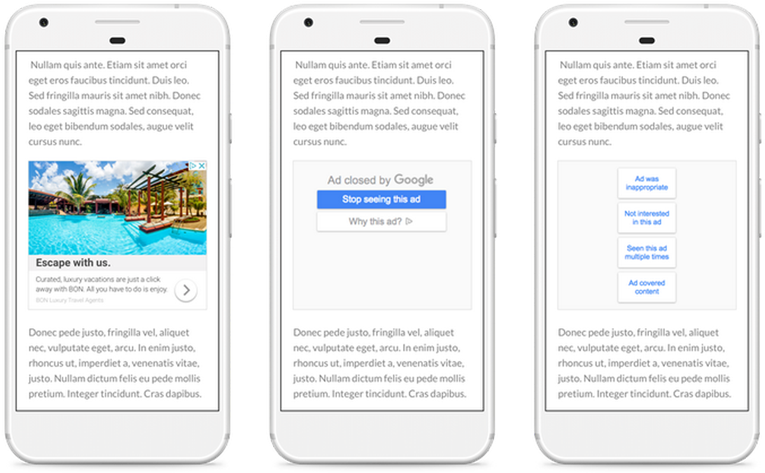 Google Now Lets You Mute Ads That Are 'following' You - Flux Starling (815x544), Png Download