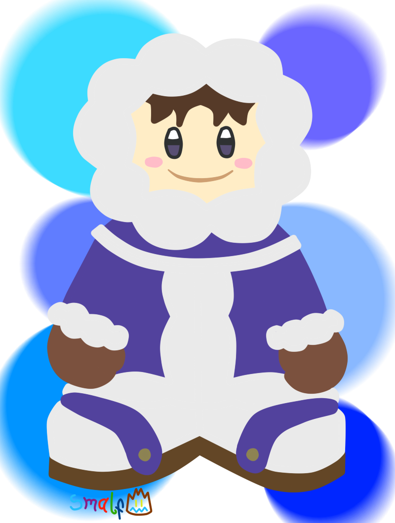 Ice Climber, Super Smash Bros Brawl, Super Smash Bros - Cartoon (800x1060), Png Download