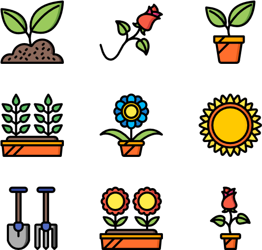Gardening (600x564), Png Download