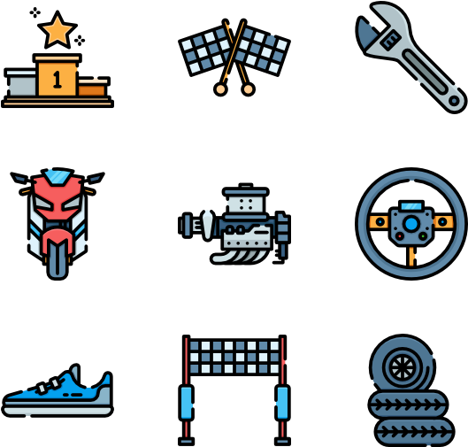 Motor Sports (600x564), Png Download
