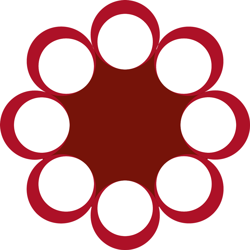 Logos - Flower Simple Geometric Designs (800x800), Png Download
