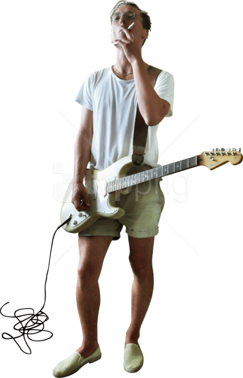 Free Png Download Guitarist Png Images Background Png - People Playing Guitar Png (480x745), Png Download
