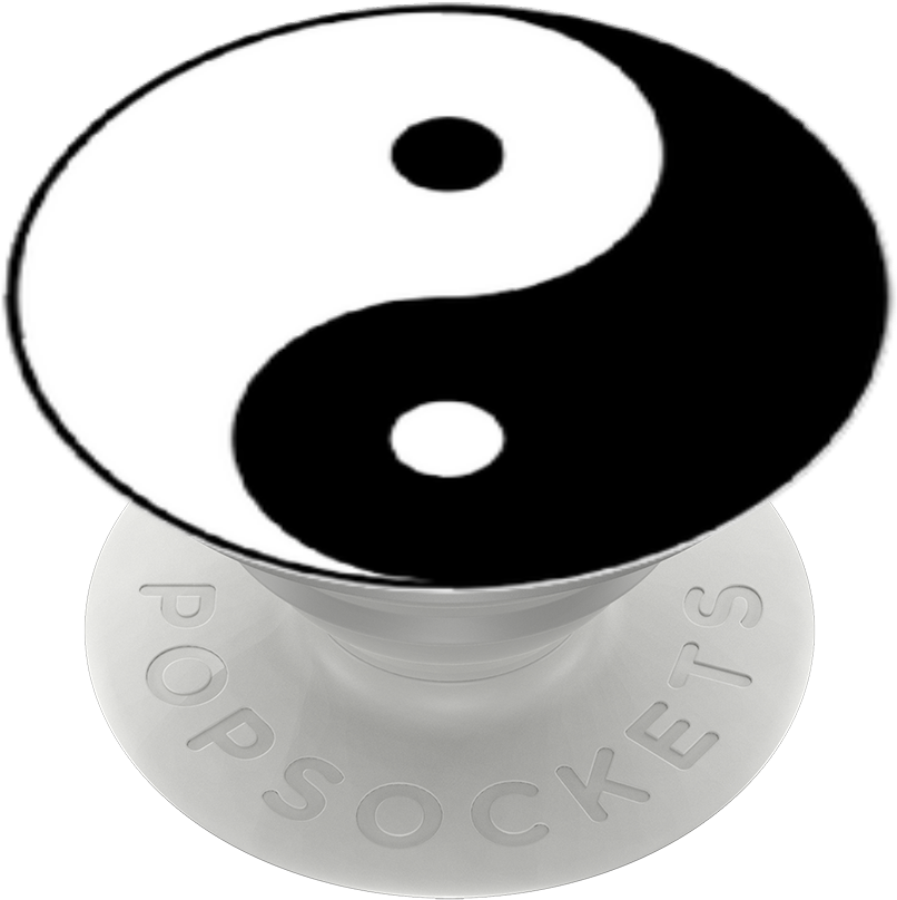 Yin Yang, Popsockets - Circle (989x1000), Png Download