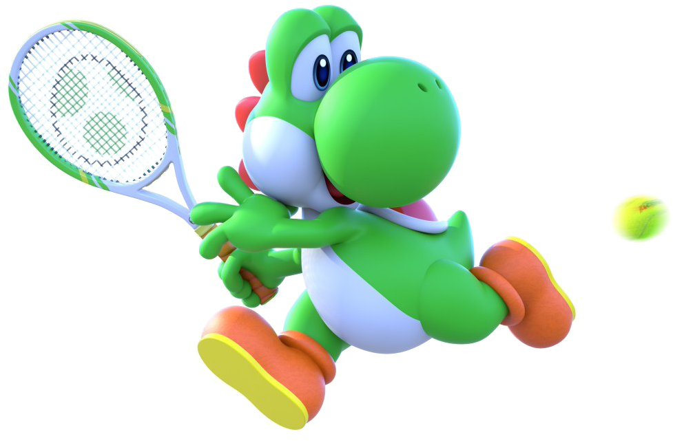 Mario Tennis Aces Png Picture - Yoshi Mario Tennis Aces (1200x816), Png Download