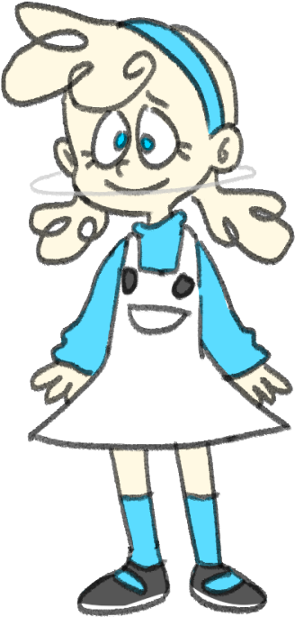 “here - Ed Edd N Eddy Girl (500x750), Png Download