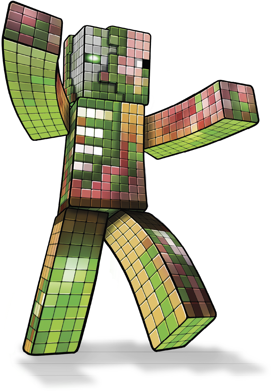 Zombie Pigmen Drop A Variety Of Golden Items When They - Visual Arts (920x1326), Png Download