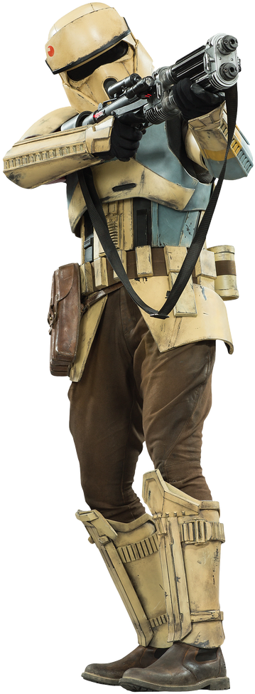 Shoretrooper The Characters Of Rogue One A Star Wars - Rogue One Imperial Soldier (496x1068), Png Download
