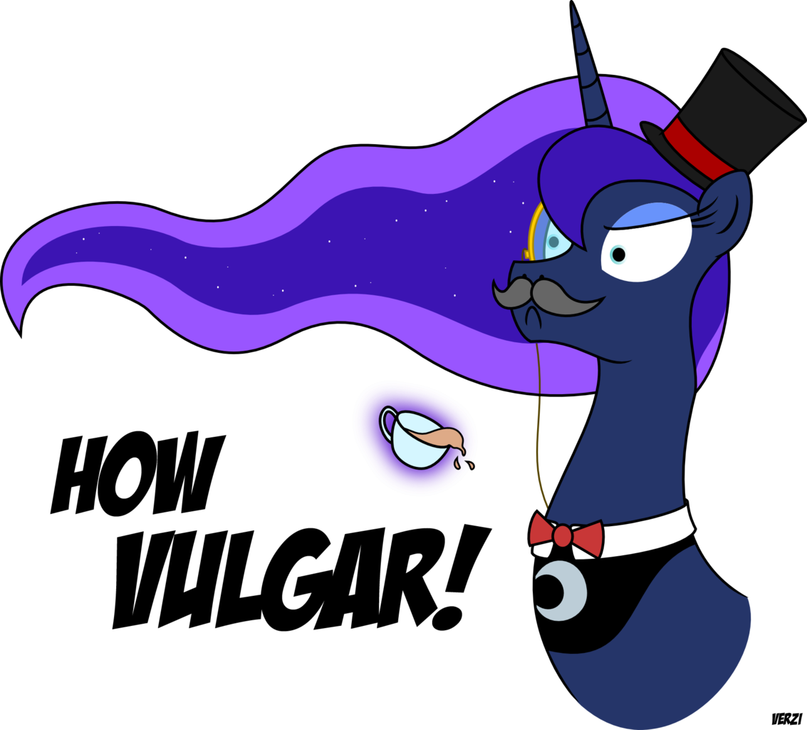 Artist Verzi Bust - Celestia And Luna Top Hats (1133x1024), Png Download