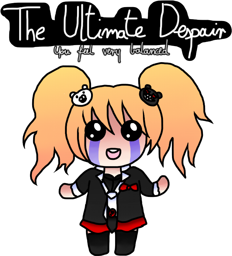 Fanartdanganronpa Characters But It's The Binding Of - Cartoon (758x838), Png Download