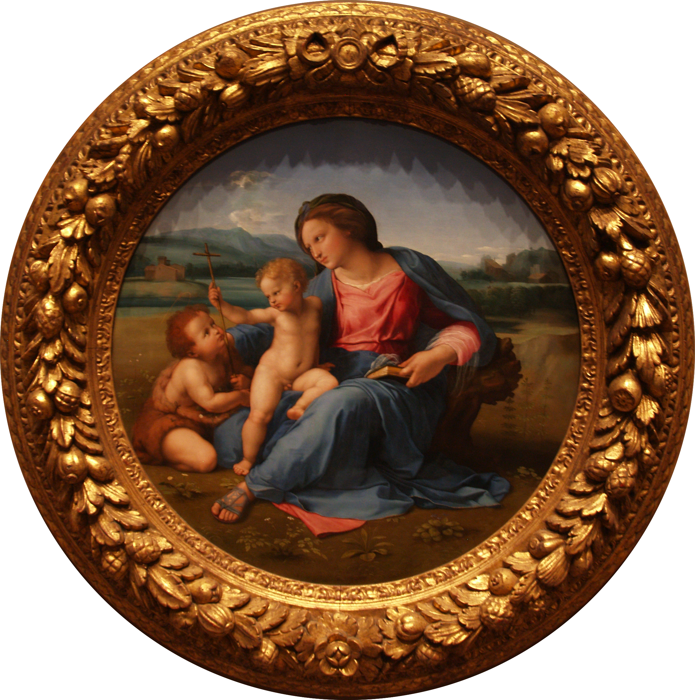 Madonna Alba 03 - Alba Madonna De Rafael (2262x2278), Png Download