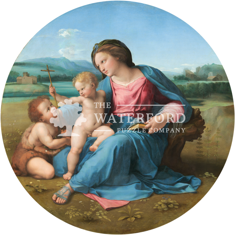 Raphael The Alba Madonna Ca 1510 (800x800), Png Download