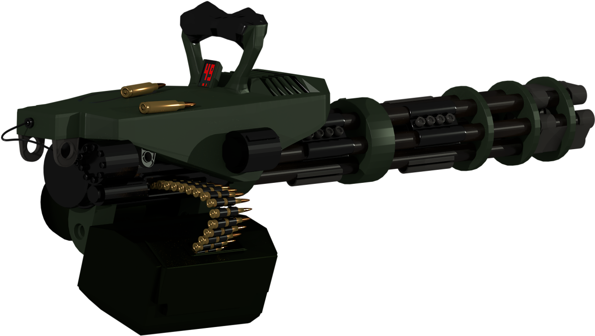Loading In 3d, Pleas Wait - Assault Rifle (1194x702), Png Download