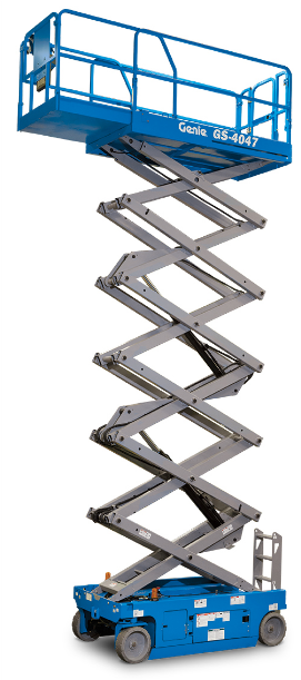 Genie Gs - Genie 40 Scissor Lift (610x610), Png Download