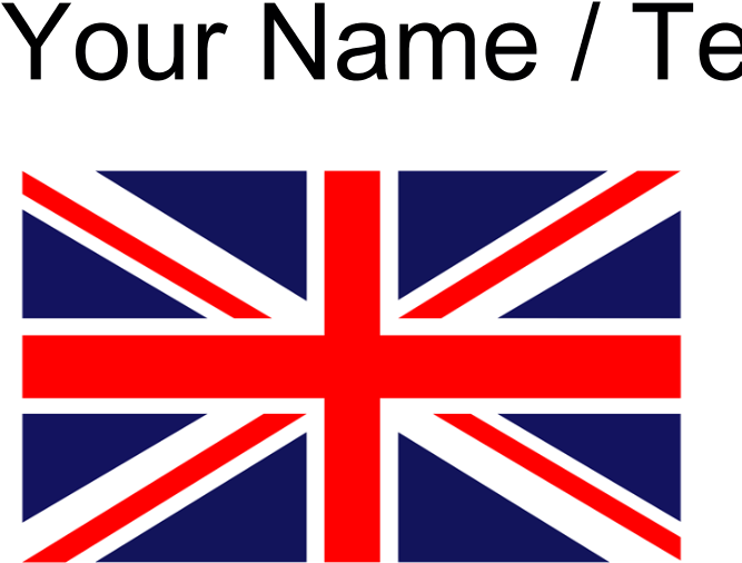 Custom Britain Flag Posters - Union Jack Flag Transparent (700x700), Png Download