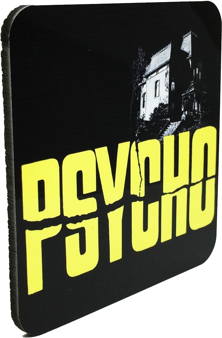 Psycho Drink Coaster - Psycho (1500x1500), Png Download