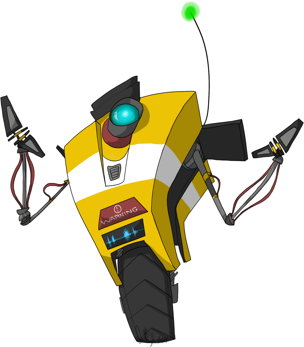 Borderlands The Fragtrap,borderlands - Video Game (1280x1280), Png Download