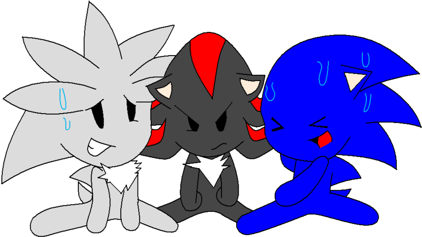 900 X 572 3 - Sonic Shadow Silver Exe (900x572), Png Download