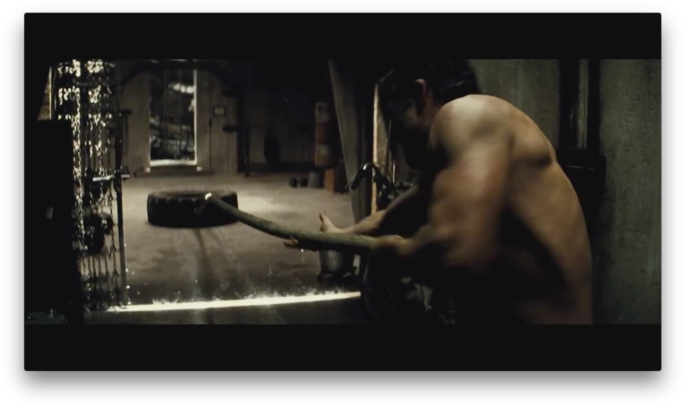 As Police Find A Man Chained To A Wall, Branded With - Batman Vs Superman Bruce Training (1392x832), Png Download