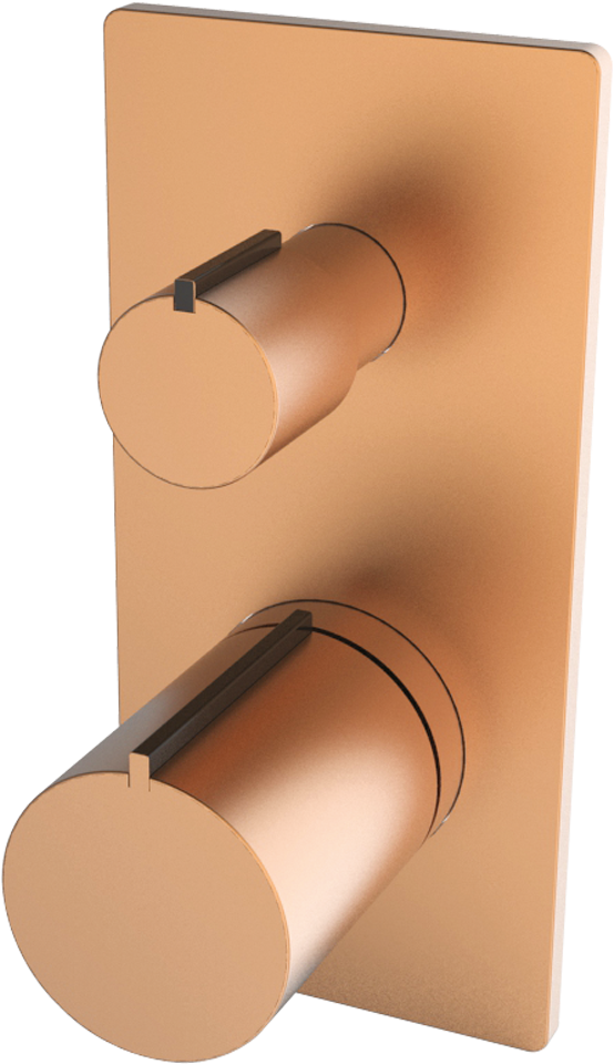 Concealed Diverter 3 Outlets With Trim & Handle - Plywood (1600x1050), Png Download