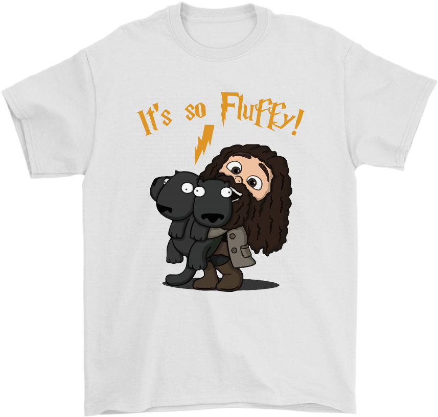It's So Fluffy Rubeus Hagrid Harry Potter Despicable - Harry Potter It's So Fluffy (1024x1024), Png Download