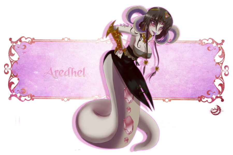 Aredhel Snake Of Time 87405 - Cartoon (900x600), Png Download