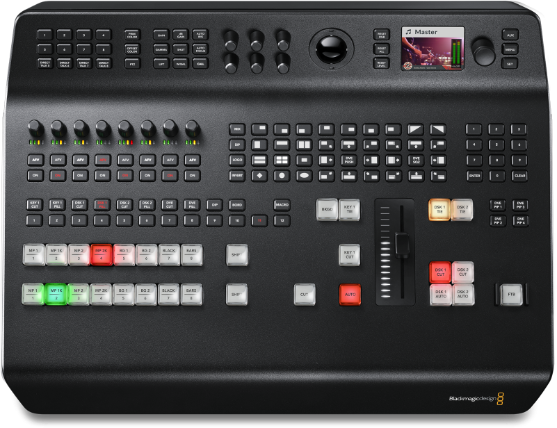 Atem Television Studio Pro 4k Top - Mixer Video Blackmagic (800x800), Png Download