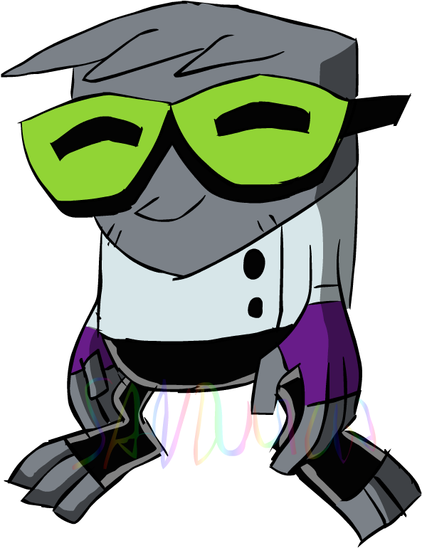 Cartoon Network - Galvan Dexter - De De Dexter Cartoon Network (606x800), Png Download