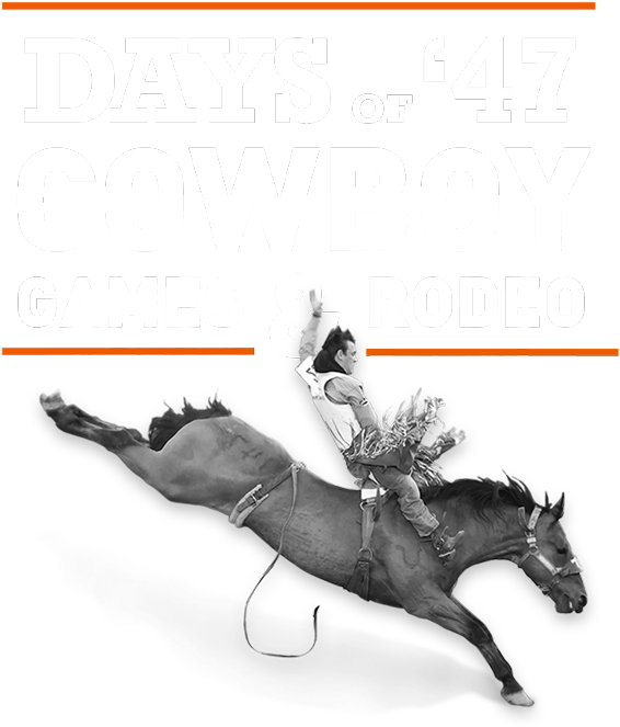 Days Of 47 Cowboy Games Rodeo - Mare (580x671), Png Download