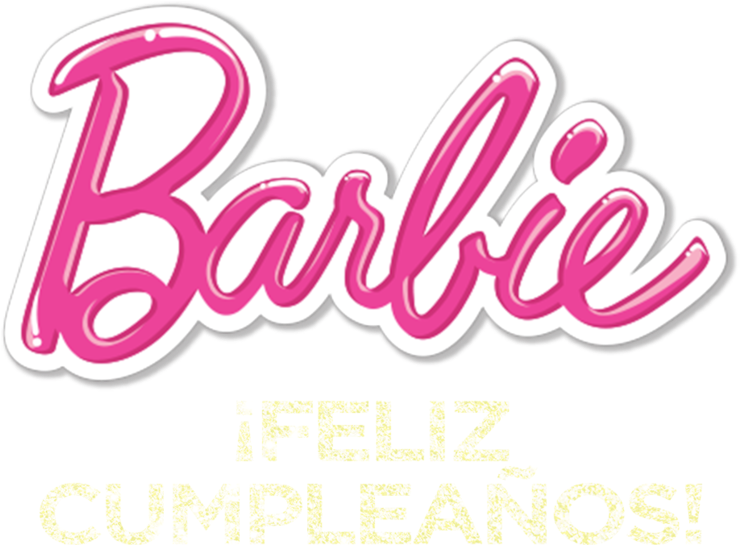 ¡feliz Cumpleaños - Barbie (1280x544), Png Download
