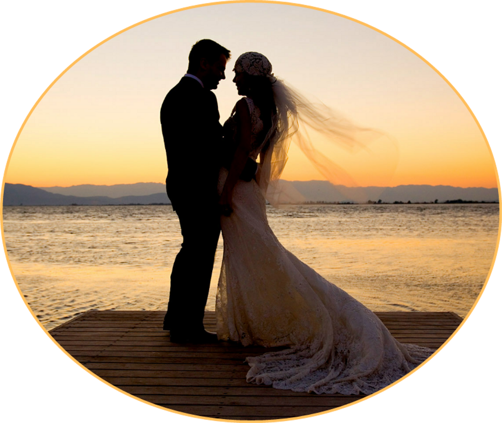 Boda Boda En El Atardecer Enamorados - Conferencias De Parejas Cristianas (1024x863), Png Download