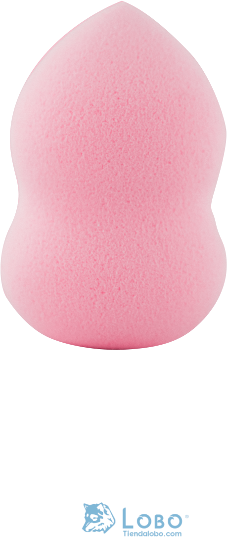 Esponja De Precision Para Maquillaje Goma Ahulada Rosa - Beanie (1000x1500), Png Download