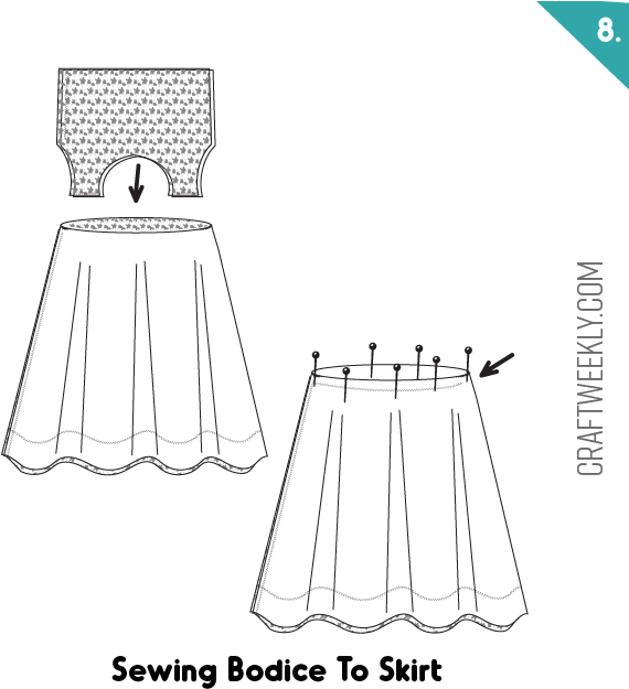 This Pattern Is Designed With A 1 Inch Hem Allowance - Lampshade (651x651), Png Download