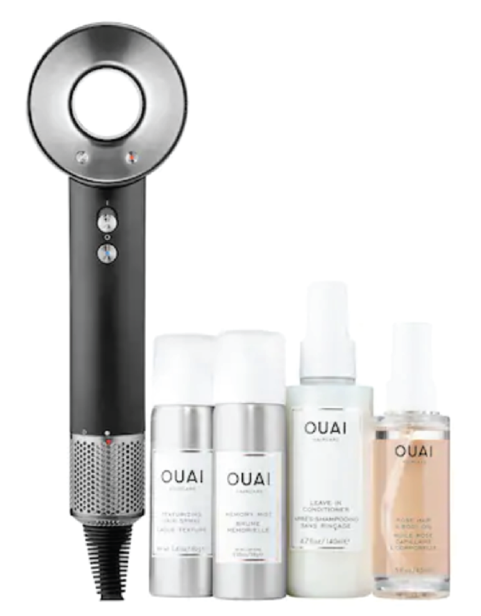 Hair Gift Guide 38 - Dyson Blown A Ouai Set (1000x999), Png Download