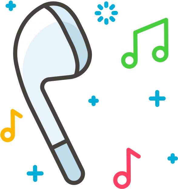 Headphone Emoji Icon - Icon (866x650), Png Download