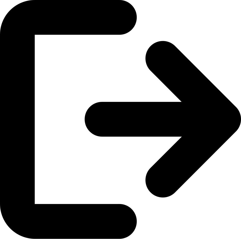 Png File Svg - Exit Icon Svg (980x971), Png Download