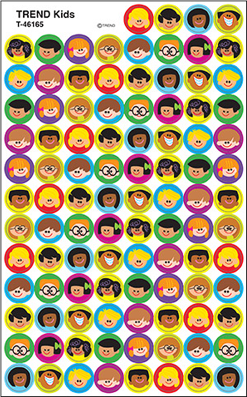 Calcomanias Ni Os Trend - Calcomanias Para Niños (1000x800), Png Download