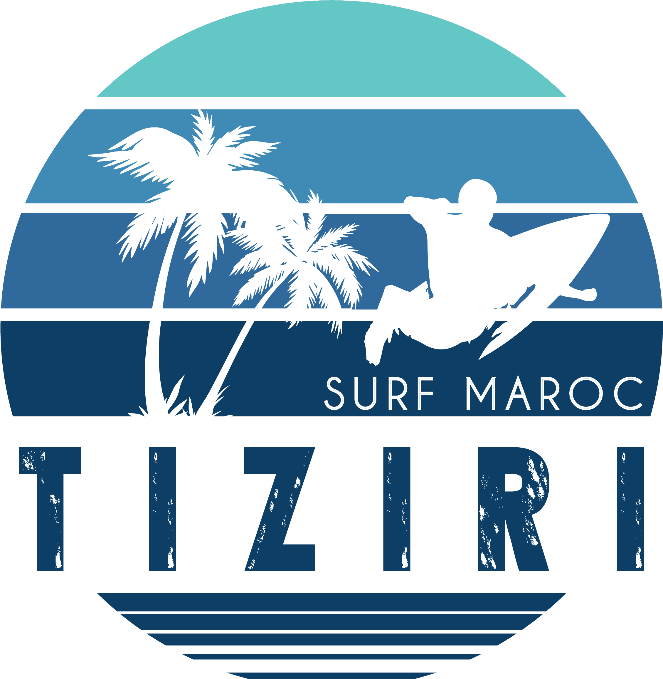 Logo Tiziri Surf - Graphic Design (2363x2363), Png Download