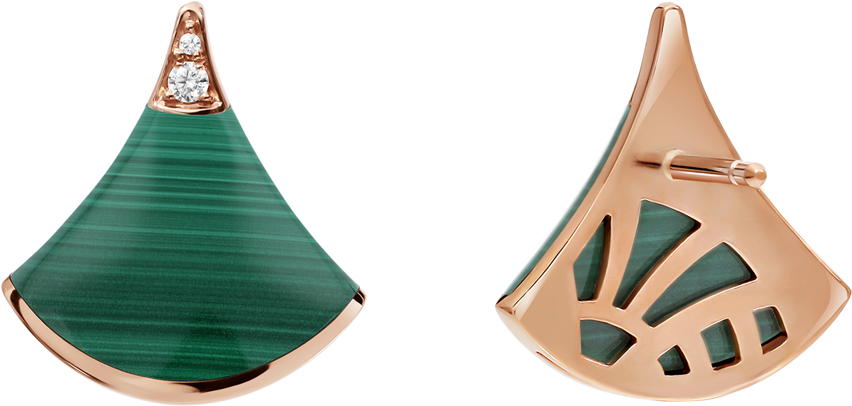 Divas' Dream Earrings Earrings Rose Gold Pink - Earrings (1800x1405), Png Download