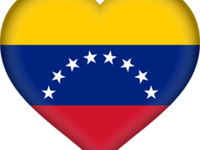 Venezuela Clipart Heart - Venezuela Flag Icon Png (640x480), Png Download