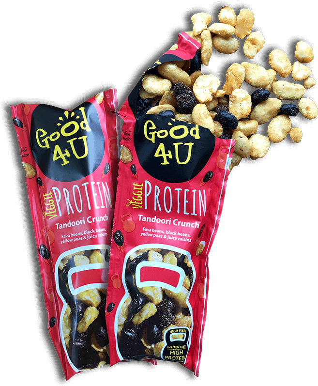 Super Tasty, On The Go Snacks With Benefits - Good4u (800x800), Png Download