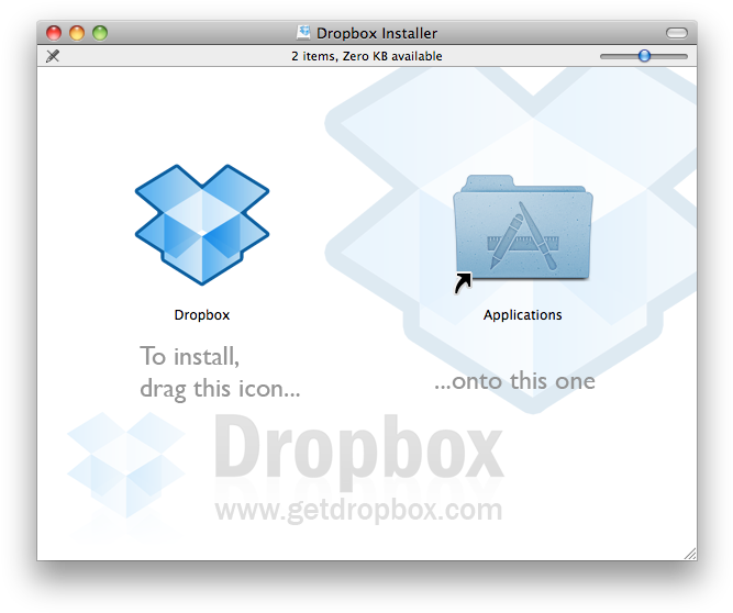 This Is The Mac Installer For Dropbox - Dropbox Icon (680x571), Png Download