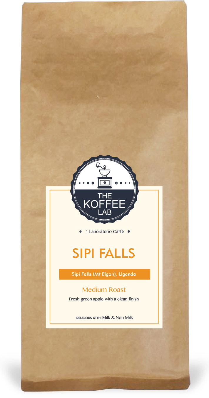Sipi Falls Of Uganda - Single-origin Coffee (710x1475), Png Download