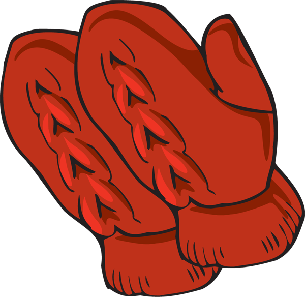 Clip Arts Related To - Mittens Clipart Transparent (600x584), Png Download